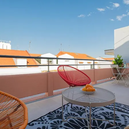 Lejlighed Sunny 1bdr With Terrace By Lovelystay Lisboa